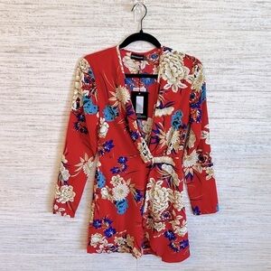 PrettyLittleThing Floral Dress | SIZE 4